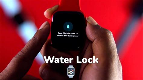 turn digital crown to unlock|How to use Water Lock and eject water from your Apple Watch.